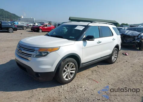 2014 Ford Explorer Xlt z USA, uszkodzony, nr VIN 1FM5K8D82EGA92320